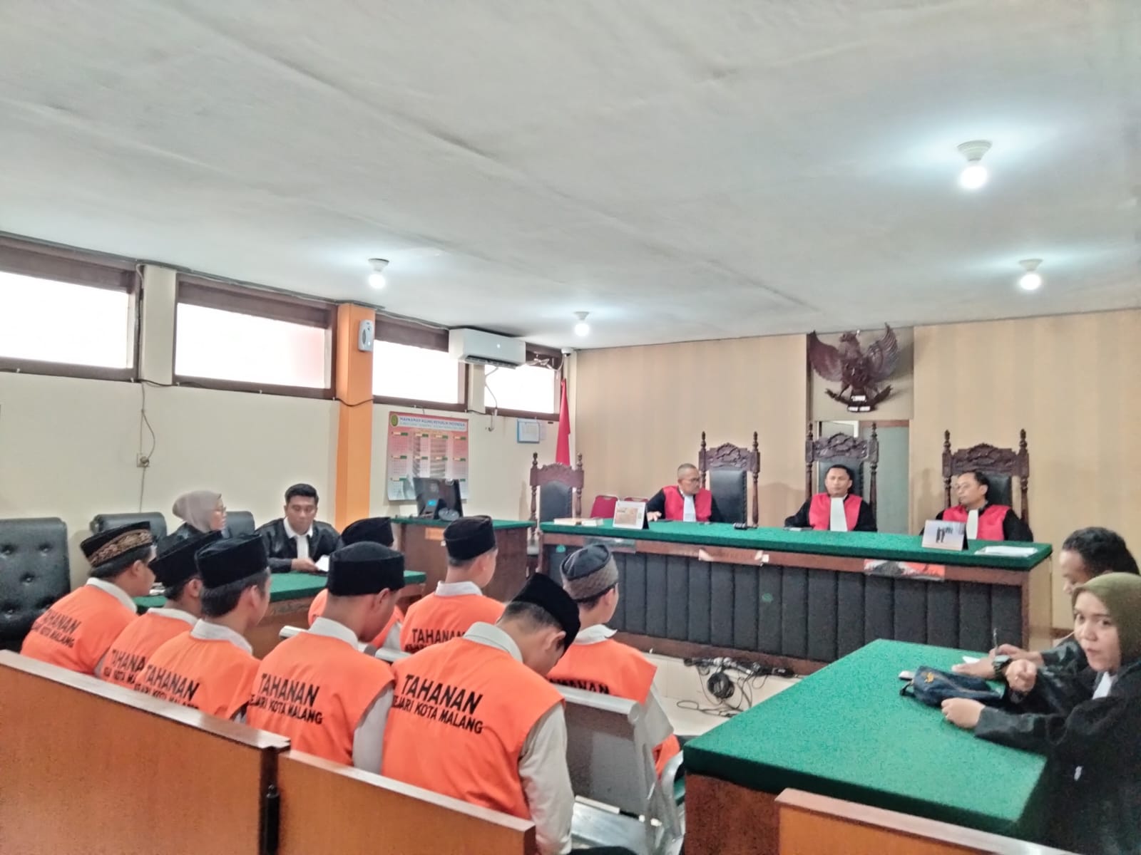 Sidang Tuntutan Kasus Pabrik Narkoba Malang Tertunda, Terdakwa Terancam Hukuman Mati