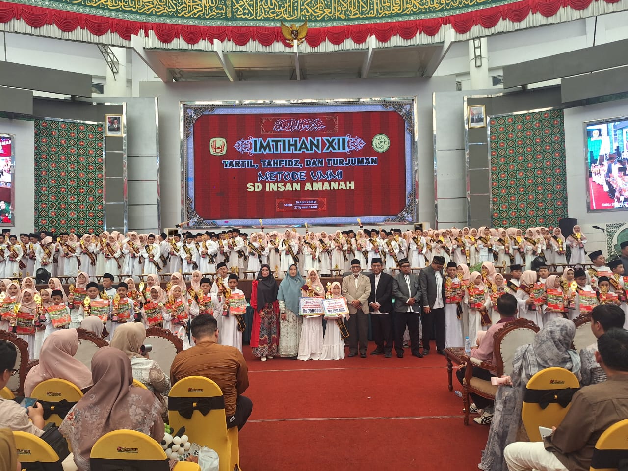 SD Insan Amanah Gelar Imtihan XII Ummi Cetak Generasi Qurani Unggul