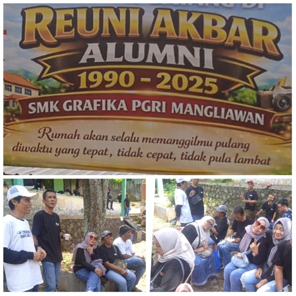 Reuni Akbar SMK Grafika PGRI Mangliawan 2025: Menenun Kembali Persaudaraan, Membangkitkan Kejayaan