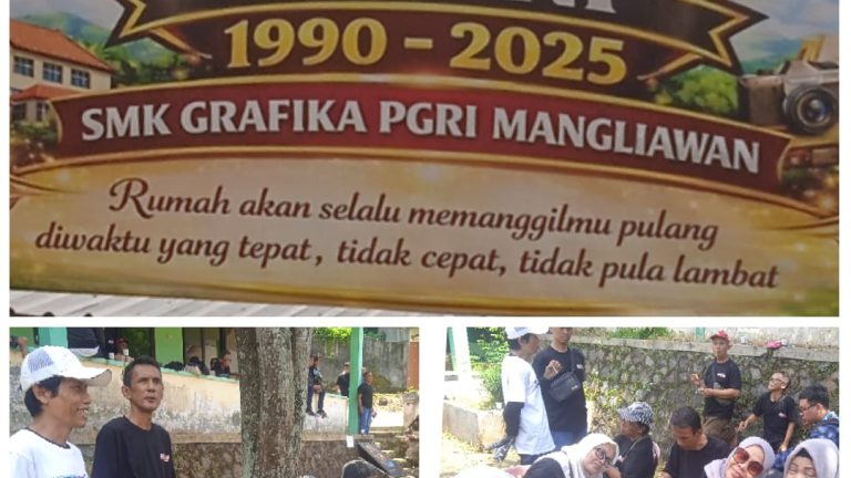Reuni Akbar SMK Grafika PGRI Mangliawan 2025: Menenun Kembali Persaudaraan, Membangkitkan Kejayaan