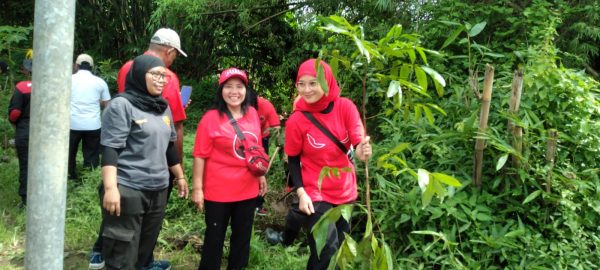 Peringati HUT Megawati ke -79 Th,DPC PDI Perjuangan Kota Malang Lakukan Penanaman Bibit Pohon