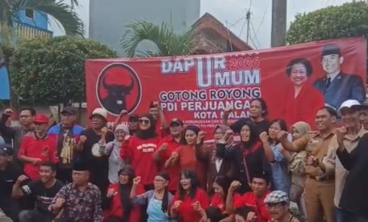 Dapur Umum PDIP Menyapa Klojen: Aksi Berbagi Nasi Kotak dan Komitmen Sony Rudiwiyanto untuk Warga Malang