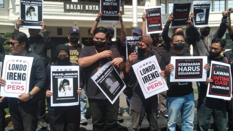Bagai Aksi Kuda Terbang, Insan Pers 27 Juli di Kota Malang Terkait Istilah Londo Ireng