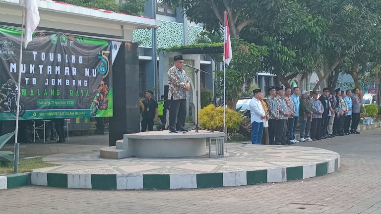Wahyu Hidayat Lepas Rombongan Muktamar NU Malang