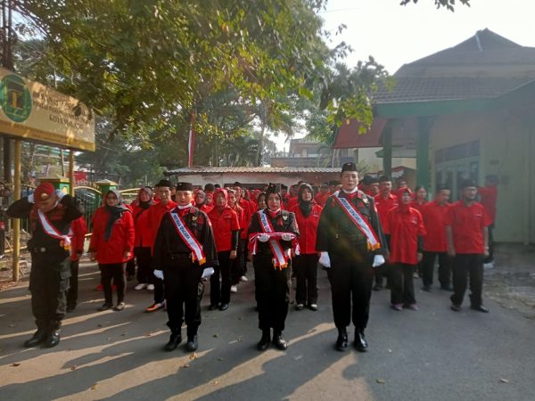 PDI Perjuangan Kota Malang Gelar Upacara HUT ke-81 RI
