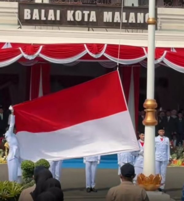 Pemkot Malang Gelar Upacara HUT RI ke-81 dengan Khidmat dan Sederhana