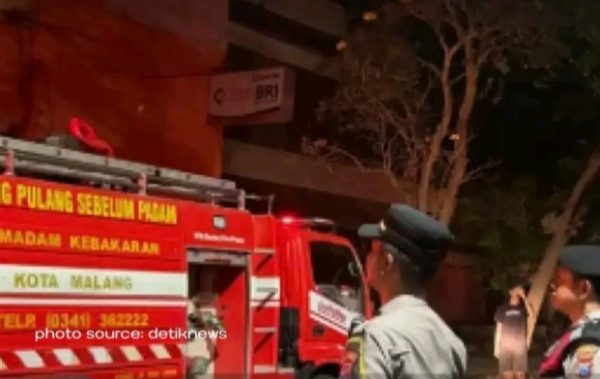 Pasar Besar Malang Terbakar, Kabel Listrik Diduga Jadi Penyebab